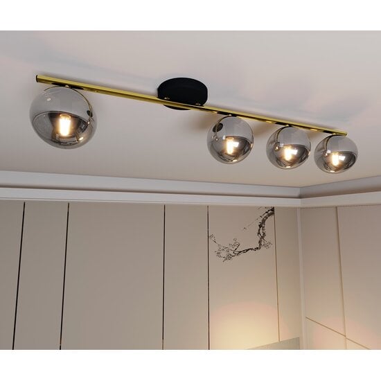 Emibig Emibig MONZA 4 BL GRAFIT - Moderne Deckenlampe für jeden Raum