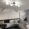 Emibig Emibig SPLENDI 4 BL OPAL - Modern ceiling lamp for any space