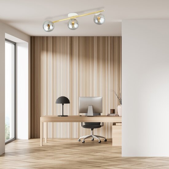 Emibig Emibig SPLENDI 3 WH GRAFIT - Lámpara de techo moderna para una iluminación elegante