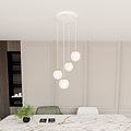 Emibig Emibig ROYAL 4 WH - Retro pendant lamp for stylish lighting