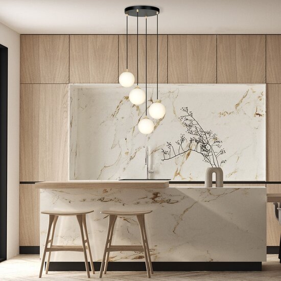 Emibig Emibig ROYAL 4 BL - Lámpara colgante retro para una iluminación elegante