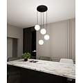 Emibig Emibig ROYAL 4 BL - Retro hanglamp voor sfeervolle verlichting