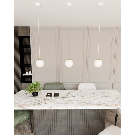 Emibig Emibig ROYAL 1 WH - Retro hanglamp voor sfeervolle verlichting
