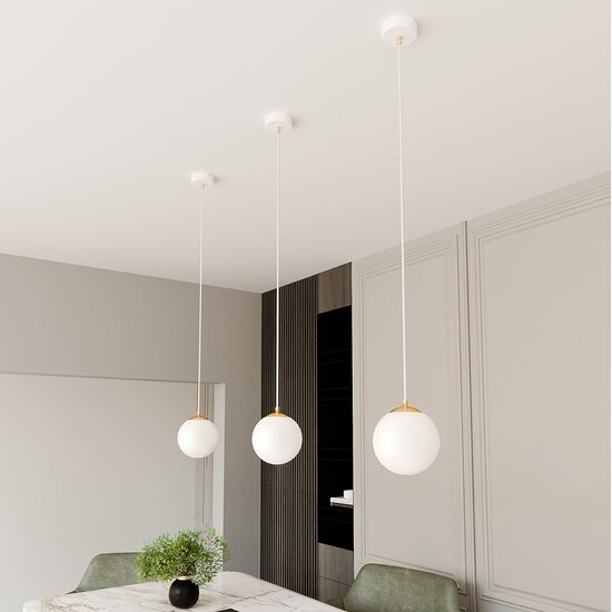 Emibig Emibig ROYAL 1 WH - Lámpara colgante retro para una iluminación elegante