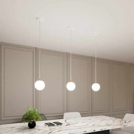 Emibig Emibig ROYAL 1 WH - Retro hanglamp voor sfeervolle verlichting