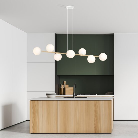 Emibig Emibig GRAVITY 8 WH GOLD - Illuminate your space with glamour