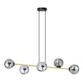 Emibig Emibig GRAVITY 6 BL GRAFIT - Elegante Pendelleuchte für einen glamourösen Look