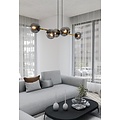 Emibig Emibig GRAVITY 6 BL GRAFIT - Lampe suspendue élégante pour une touche glamour