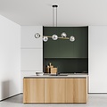 Emibig Emibig GRAVITY 6 BL GRAFIT - Lámpara colgante elegante para un toque glamuroso