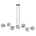Emibig Emibig GRAVITY 8 BL GRAFIT - Elegant pendant lamp for a luxurious atmosphere