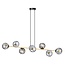 Emibig Emibig GRAVITY 8 BL GRAFIT - Elegante Pendelleuchte für eine luxuriöse Atmosphäre