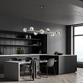 Emibig Emibig GRAVITY 8 BL GRAFIT - Elegante Pendelleuchte für eine luxuriöse Atmosphäre