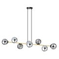 Emibig Emibig GRAVITY 8 BL GRAFIT - Elegant pendant lamp for a luxurious atmosphere