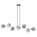 Emibig Emibig GRAVITY 8 BL GRAFIT - Lampe suspendue élégante pour une atmosphère luxueuse