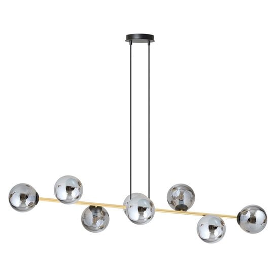 Emibig Emibig GRAVITY 8 BL GRAFIT - Elegant pendant lamp for a luxurious atmosphere