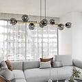Emibig Emibig GRAVITY 8 BL GRAFIT - Elegante Pendelleuchte für eine luxuriöse Atmosphäre