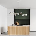 Emibig Emibig GRAVITY 8 BL GRAFIT - Elegant pendant lamp for a luxurious atmosphere