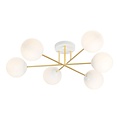 Emibig Emibig MAGNUM 6 WH OPAL - Lampe de plafond élégante pour chaque pièce