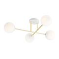 Emibig Emibig MAGNUM 4 WH OPAL - Lámpara de techo elegante para cualquier espacio