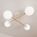 Emibig Emibig MAGNUM 4 WH OPAL - Lámpara de techo elegante para cualquier espacio