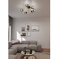 Emibig Emibig MAGNUM 6 BL GRAFIT - Lámpara de techo elegante para una atmósfera lujosa