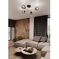 Emibig Emibig MAGNUM 4 BL GRAFIT - Lampe de plafond élégante pour tous les espaces