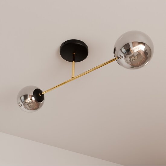 Emibig Emibig MAGNUM 2 BL GRAFIT - Lámpara de techo elegante para cualquier espacio