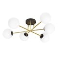 Emibig Emibig MAGNUM 6 BL OPAL - Elegante Deckenlampe für jeden Raum