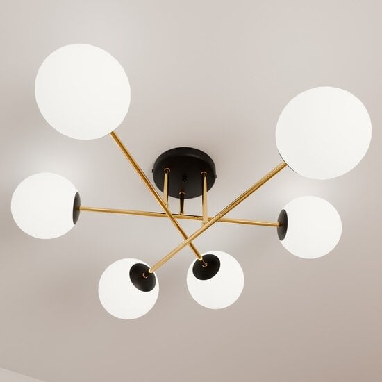 Emibig Emibig MAGNUM 6 BL OPAL - Lampe de plafond élégante pour tous les espaces
