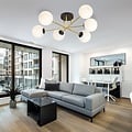 Emibig Emibig MAGNUM 6 BL OPAL - Elegante Deckenlampe für jeden Raum