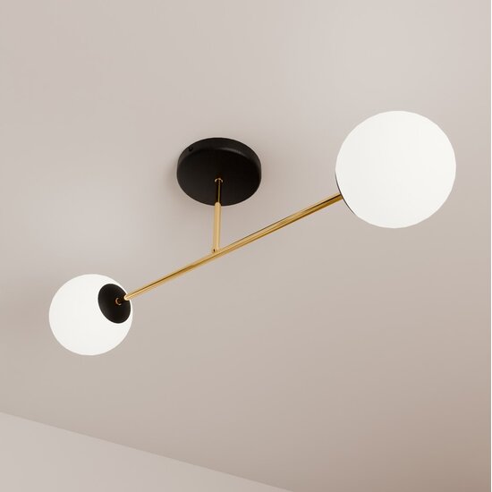 Emibig Emibig MAGNUM 2 BL OPAL - Beleuchten Sie Ihren Raum mit Glamour