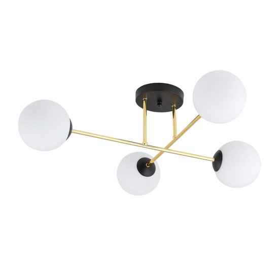 Emibig Emibig MAGNUM 4 BL OPAL - Lampe de plafond élégante pour tous les espaces