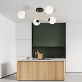 Emibig Emibig MAGNUM 4 BL OPAL - Lampe de plafond élégante pour tous les espaces