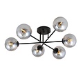 Emibig Emibig ROMA 6 BL GRAFIT - Modern ceiling lamp for stylish lighting