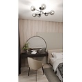 Emibig Emibig ROMA 6 BL GRAFIT - Modern ceiling lamp for stylish lighting