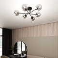 Emibig Emibig ROMA 6 BL GRAFIT - Plafonnier moderne pour un éclairage élégant