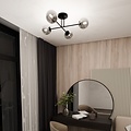 Emibig Emibig ROMA 4 BL GRAFIT - Lampe de plafond moderne pour un éclairage élégant