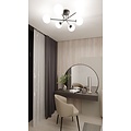 Emibig Emibig ROMA 6 BL OPAL - Modern ceiling lamp for stylish lighting