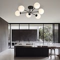 Emibig Emibig ROMA 6 BL OPAL - Lampe de plafond moderne pour un éclairage élégant