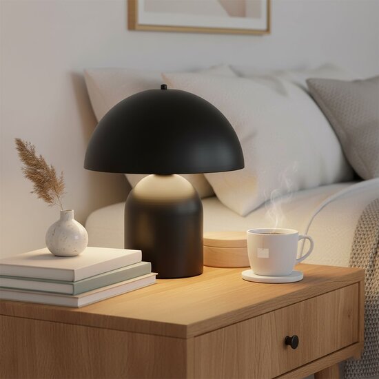 Emibig Emibig KAVA LN1 BLACK - Stilvolle Tischlampe für jeden Raum