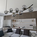 Emibig Emibig RITZ 7 BL GRAFIT - Retro pendant lamp for stylish lighting