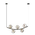 Emibig Emibig RITZ 5 BL GRAFIT - Retro hanglamp voor sfeervolle verlichting