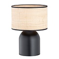 Emibig Emibig ASPEN LN1 BLACK/RATTAN - Ilumina tu espacio con estilo escandinavo
