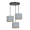 Emibig Emibig HILDE 3 BL PREMIUM GRAY - Minimalist pendant lamp for any space