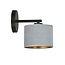 Emibig Emibig HILDE K1 BL GRAY - Lámpara de pared minimalista para una iluminación elegante