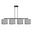 Emibig Emibig HILDE 4 BL GRAY - Lámpara colgante minimalista para cualquier espacio