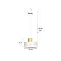 Emibig Emibig TORIN 1 WHITE - Lampe suspendue scandinave pour un look moderne