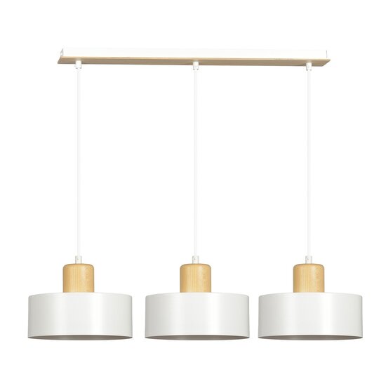 Emibig Emibig TORIN 3 WHITE - Scandinavian pendant lamp for any space
