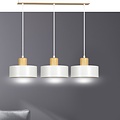Emibig Emibig TORIN 3 WHITE - Scandinavische hanglamp voor elke ruimte
