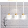 Emibig Emibig TORIN 3 WHITE - Lampe suspendue scandinave pour tous les espaces